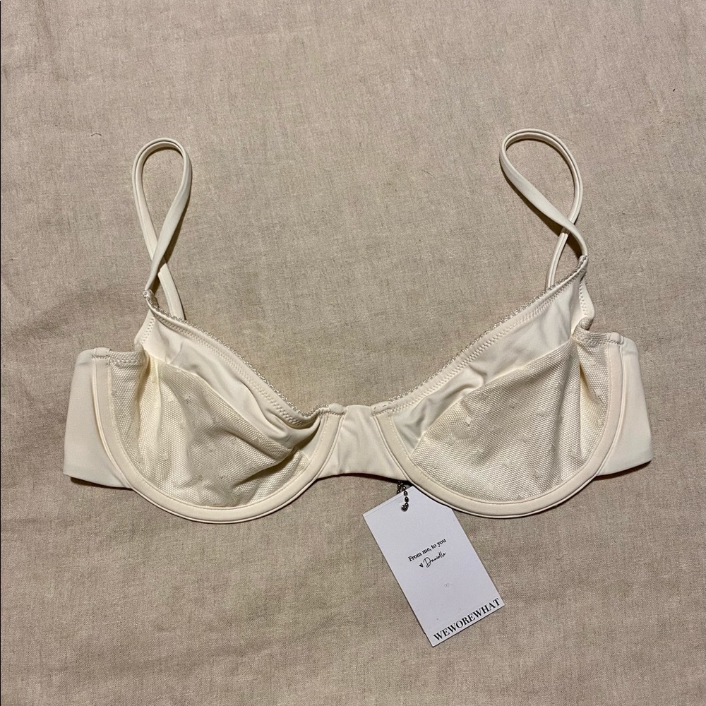 WeWoreWhat Swiss Dot Bikini